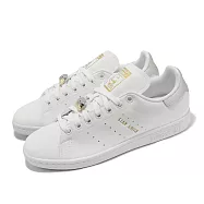 adidas 休閒鞋 Stan Smith W 女鞋 白 小白鞋 皮革 寶石 三葉草 愛迪達 HQ4243 25cm WHITE/SILVER