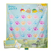 【黃阿瑪的後宮生活】戶外桌遊野餐墊 野餐墊 黃阿瑪 桌遊 (18*10cm) 草原扭扭樂