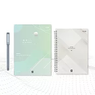 Neo smartpen|M1+ 數位筆記本組合III 朦朧灰