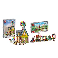 樂高 LEGO 積木 迪士尼系列 迪士尼慶典火車43212天外奇蹟之屋43217 套組