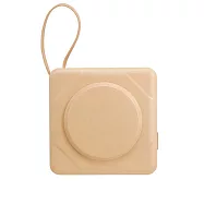 Miworks米沃七合一快充磁吸行動電源/22.5W 多合一 充電頭 /安卓線 /蘋果線 /無線充電 奶茶色