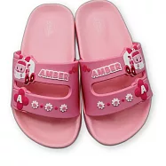 MIT安寶Amber卡通拖鞋 (P106-1) 台灣製 台灣製童鞋 MIT MIT童鞋 兒童拖鞋 女童拖鞋 台灣製拖鞋 救援小英雄 安寶拖鞋 Amber拖鞋 波力拖鞋 19 粉色