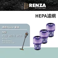 適用 Dyson 戴森 吸塵器 V11 SV14 SV15 HEPA濾網 3入組 替換 V11 集塵濾網
