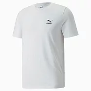 PUMA 流行系列Classics小Logo 男短袖上衣-白-53558702 XS 白色