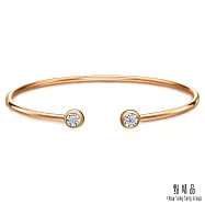 【點睛品】Daily Luxe 炫幻星光 18K金鑽石手鐲(08)