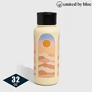 United by Blue 32oz 不鏽鋼保溫瓶 707-277 (945ml)|保溫12h 保冷24h 不含雙酚A 391-日落-米