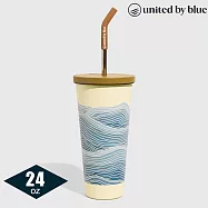 United by Blue 24oz Tumbler 不鏽鋼隨行杯 707-283 (700ml)|保溫12h 保冷24h 不含雙酚A 188-海浪-米