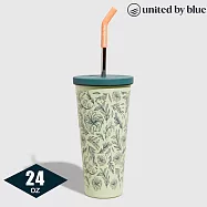United by Blue 24oz Tumbler 不鏽鋼隨行杯 707-283 (700ml)|保溫12h 保冷24h 不含雙酚A 607-植物-米白