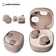 鐵三角 ATH-SQ1TW2 真無線耳機 拿鐵棕 拿鐵棕