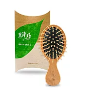 日本黑淬絲 氣墊按摩木梳(隨身款) 頭皮按摩 順髮美髮 防靜電