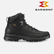 GARMONT 男款 GTX 中筒郊山健走鞋 Chrono 002728|米其林大底 GoreTex 防水透氣 健行鞋 環保鞋墊 UK8 黑色