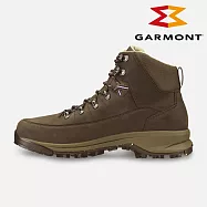 GARMONT 男款 GTX 中筒郊山健走鞋 Chrono 002729|米其林大底 GoreTex 防水透氣 健行鞋 環保鞋墊 UK9 咖啡