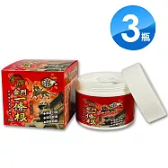 金牌 龍牌 金門一條根精油霜 (涼爽型)100mlX3盒