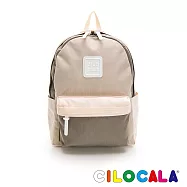 CILOCALA 限量版亮彩尼龍防潑水COMBI後背包-中大 灰