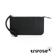 tripose TRANS進口牛皮手拎包 黑