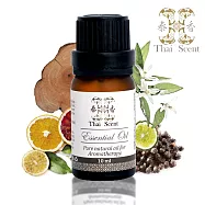 ThaiScent泰香 智慧型車載居家兩用香氛機+純精油10ml(任選) 西西里森林