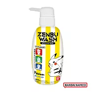 日本BANDAI-寶可夢三合一洗髮沐浴乳300ml-3瓶組(汽水香味)