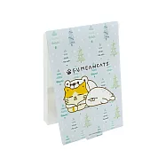 【黃阿瑪的後宮生活】折疊化妝鏡 南極系列 折疊鏡 化妝鏡 (中) (10.8*9.2*0.5cm) 慵懶與海豹