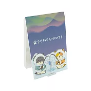 【黃阿瑪的後宮生活】折疊化妝鏡 南極系列 折疊鏡 化妝鏡 (中) (10.8*9.2*0.5cm) 一起來釣魚