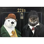 【玲廊滿藝】程宇鎂-夏洛克與約翰 (Sherlock and Dr Watson)33x48cm