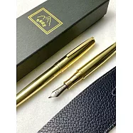 3952老山羊-X800 原味黃銅 經典原味 特調書法鈦尖鋼筆