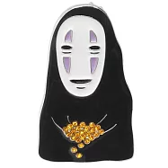 日本Seisen清泉株式會社神隱少女無臉男徽章安全別針GB-09(有扣環;水鑽黃金屬感)胸章胸針-吉卜力宮崎駿千と千尋の神隠し 無