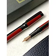 3952老山羊-西拉雅 櫻之紅 玫瑰金鋼尖鋼筆