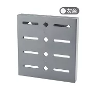 JIAGO 無痕壁掛瀝水刀具收納架 灰色