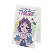 【Disney 迪士尼】折疊化妝鏡 少女漫畫 化妝鏡 折鏡 (小) (10*6.5*0.5cm) 動感時刻