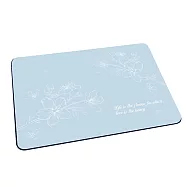軟式珪藻土地墊 自創 日式風格 地墊 珪藻土 (60*40*0.5cm) 藍的花語