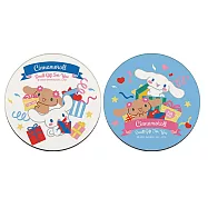 【Sanrio 三麗鷗】軟式珪藻土杯墊 歡慶派對 凱蒂 大耳狗 (2入/組)(10*10*0.5cm) 歡慶大耳狗