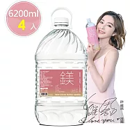 許維恩推薦【天然鎂】100%海洋深層水6200ml(2瓶/箱)，共2箱