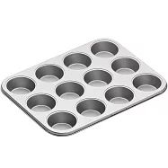 《KitchenCraft》12格不沾瑪芬烤盤 | 點心烤模 - 35cm