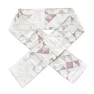 日本 EDC 涼感長版圍脖 - 幾何紅