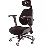 GXG 雙軸枕 DUO KING 工學椅(鋁腳/2D滑面金屬手) TW-3606 LUA6