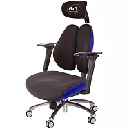 GXG 雙軸枕 DUO KING 工學椅(鋁腳/3D手遊休閒扶手) TW-3606 LUA9M