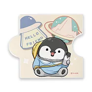 【胖鯊魚鯊西米】拼圖珪藻土杯墊 星球系列 杯墊 矽藻土 (12*14*0.9cm) 肉圓