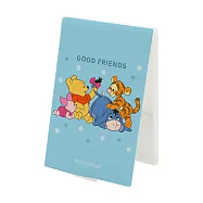 【Disney 迪士尼】折疊化妝鏡 維尼 跳跳虎 折疊鏡 鏡子 (10*6.5*0.5cm) 星星點點