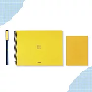 Neo smartpen|M1+ 嶄新生活 絢麗多彩組 海軍藍+暖鵝黃