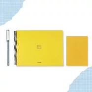 Neo smartpen|M1+ 嶄新生活 絢麗多彩組 朦朧灰+暖鵝黃