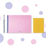 Neo smartpen|M1+ 嶄新生活 絢麗多彩組 朦朧灰+少女粉