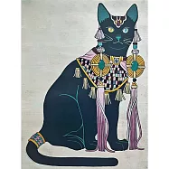 【玲廊滿藝】葉倢伃-黑貓40.6x30.5cm