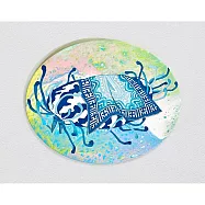 【玲廊滿藝】葉倢伃-花笠水母23.7x29.7cm