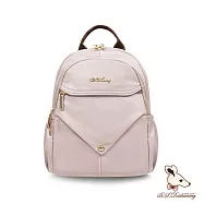B.S.D.S冰山袋鼠 - 知性巴黎 - 優雅美學實搭多層後背包【J2025-C】 奶茶杏