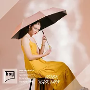 【德國boy】全遮光水晶刺繡晴雨傘 經典維多利亞_ 粉