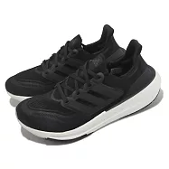 adidas 慢跑鞋 Ultraboost Light 男鞋 黑 白 緩震 路跑 馬拉松 運動鞋 愛迪達 GY9351 22.5cm BLACK/WHITE