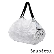 Shupatto 燈籠型秒收環保啪啪包-大 條紋灰