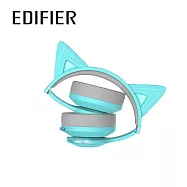 EDIFIER G5BT 萌貓版無線低延遲電競耳麥 知更藍