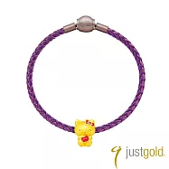 【Just Gold 鎮金店】三麗鷗抱抱系列 黃金串珠(Hello Kitty)