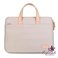 【iSPurple】甜美商務*防震防水筆電公事包/粉米